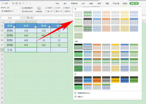 Excel表格技巧—制作超級表的方法